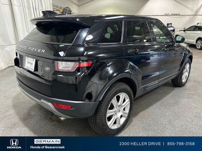 2018 Land Rover Range Rover Evoque SE