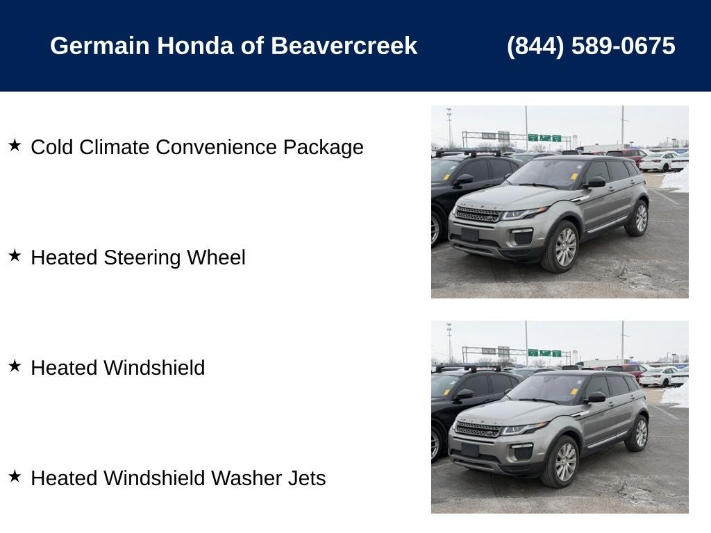 2017 Land Rover Range Rover Evoque HSE