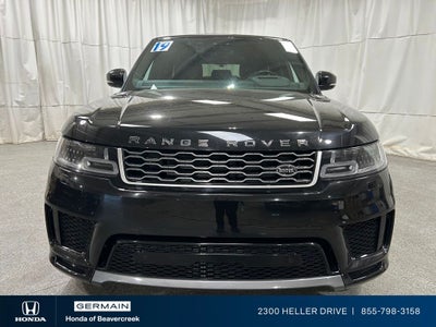 2019 Land Rover Range Rover Sport HSE