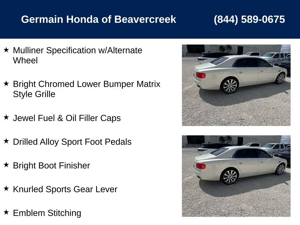 2016 Bentley Flying Spur W12