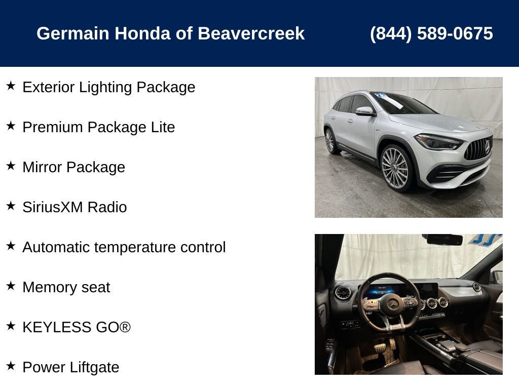 2022 Mercedes-Benz GLA GLA 35 AMG® 4MATIC®