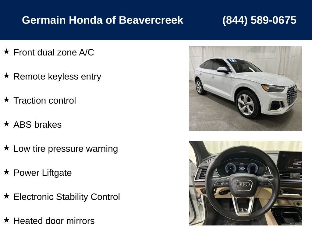 2023 Audi Q5 Sportback 45 S line Prestige quattro