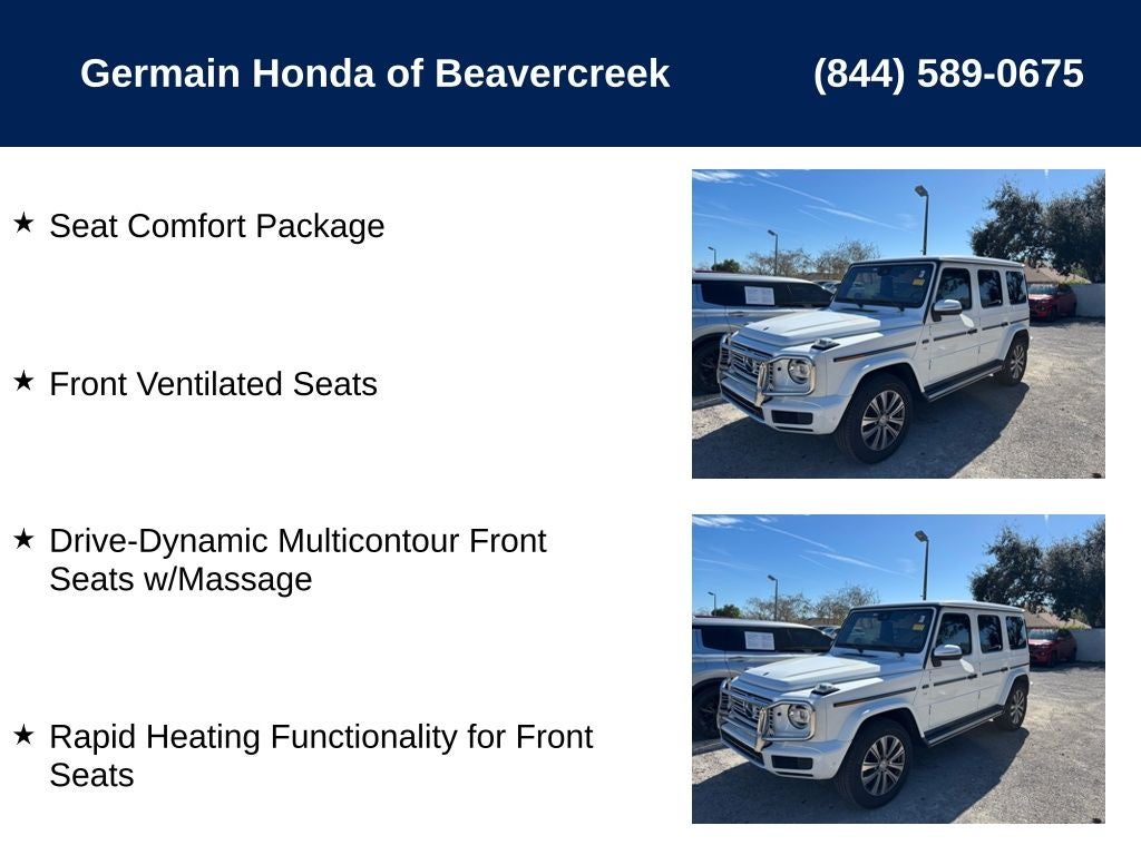 2019 Mercedes-Benz G-Class G 550 4MATIC®