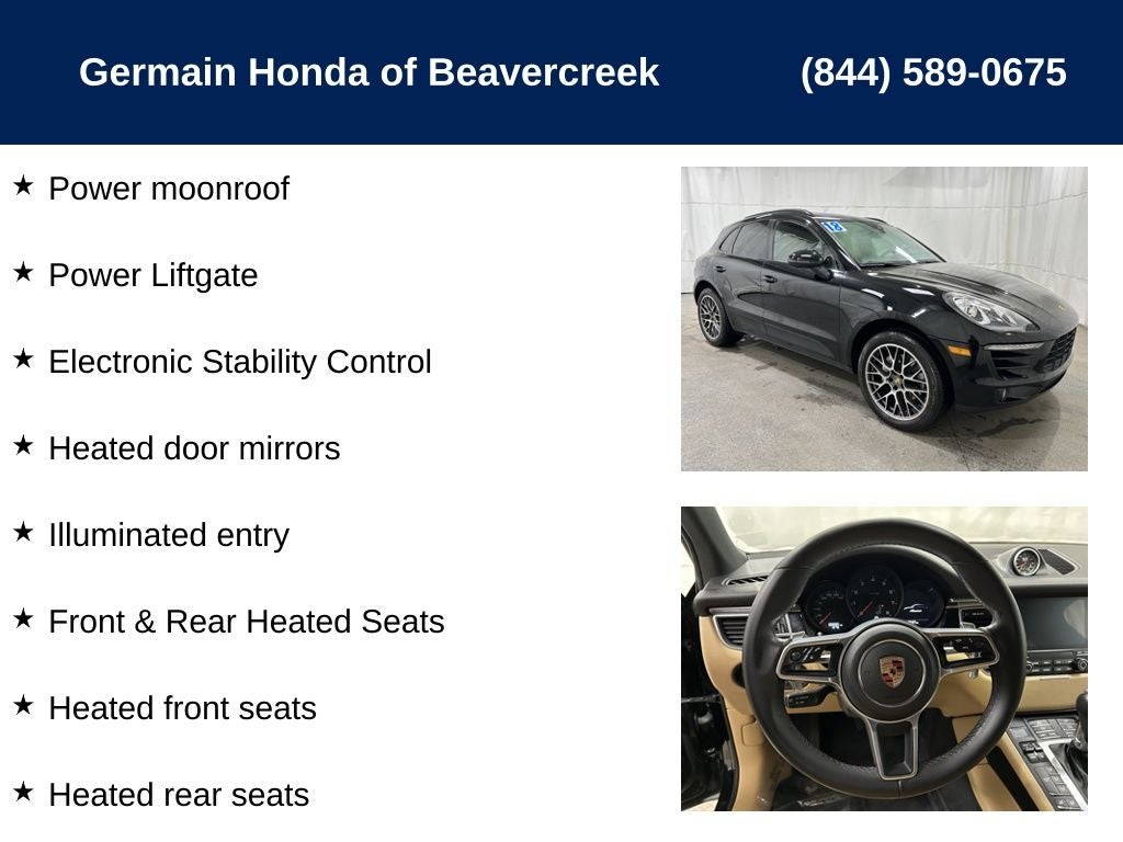 2018 Porsche Macan Sport Edition