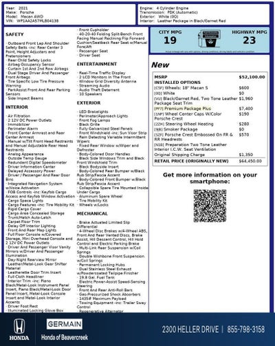 2021 Porsche Macan Base