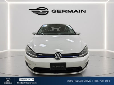 2019 Volkswagen e-Golf SE