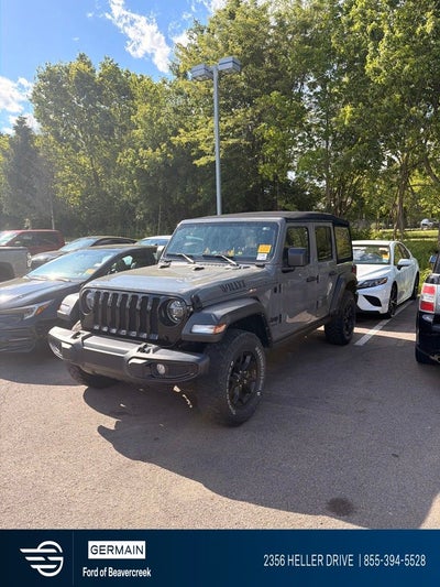 2022 Jeep Wrangler Unlimited Willys