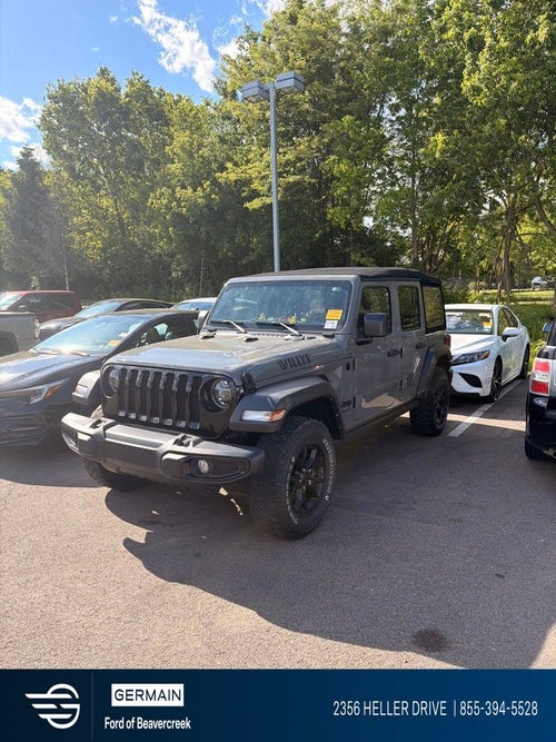 2022 Jeep Wrangler Unlimited Willys