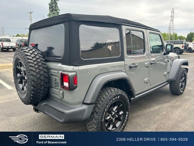 2022 Jeep Wrangler Unlimited Willys