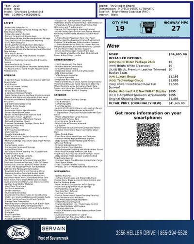 2019 Jeep Cherokee Limited