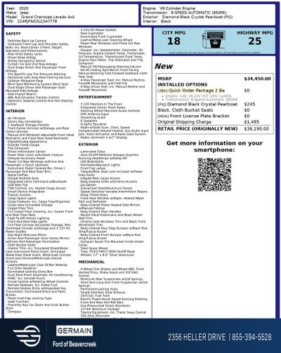 2020 Jeep Grand Cherokee Laredo