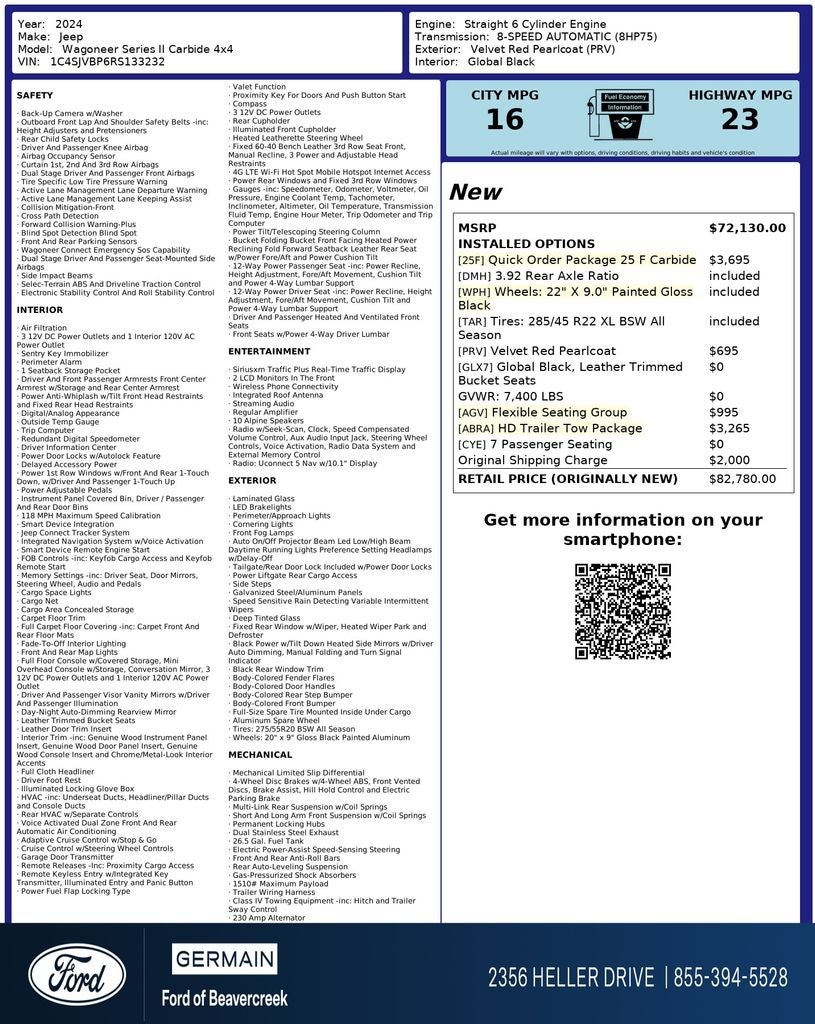 2024 Jeep Wagoneer Series II