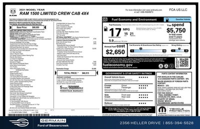 2021 RAM 1500 Limited