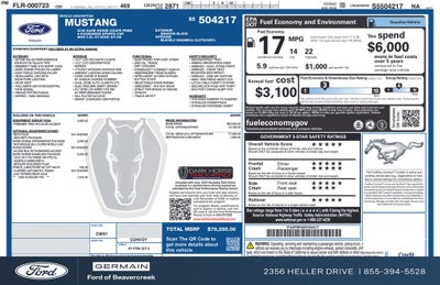 2025 Ford Mustang Dark Horse