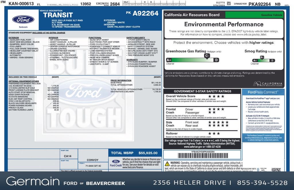 2023 Ford Transit-350 XLT