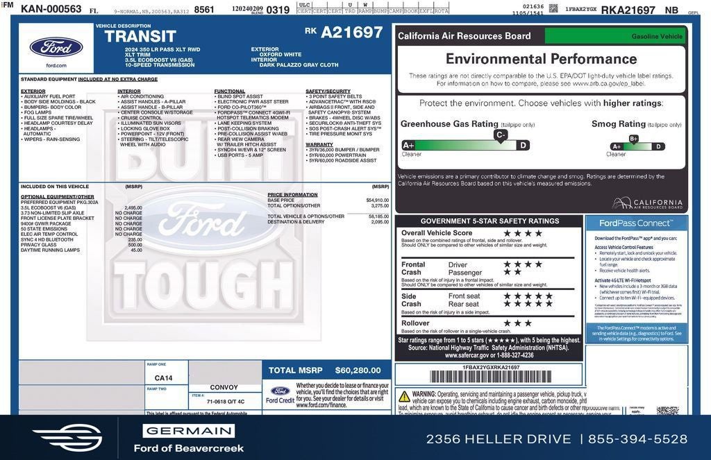 2024 Ford Transit-350 XLT