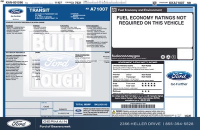 2019 Ford Transit-350 XL