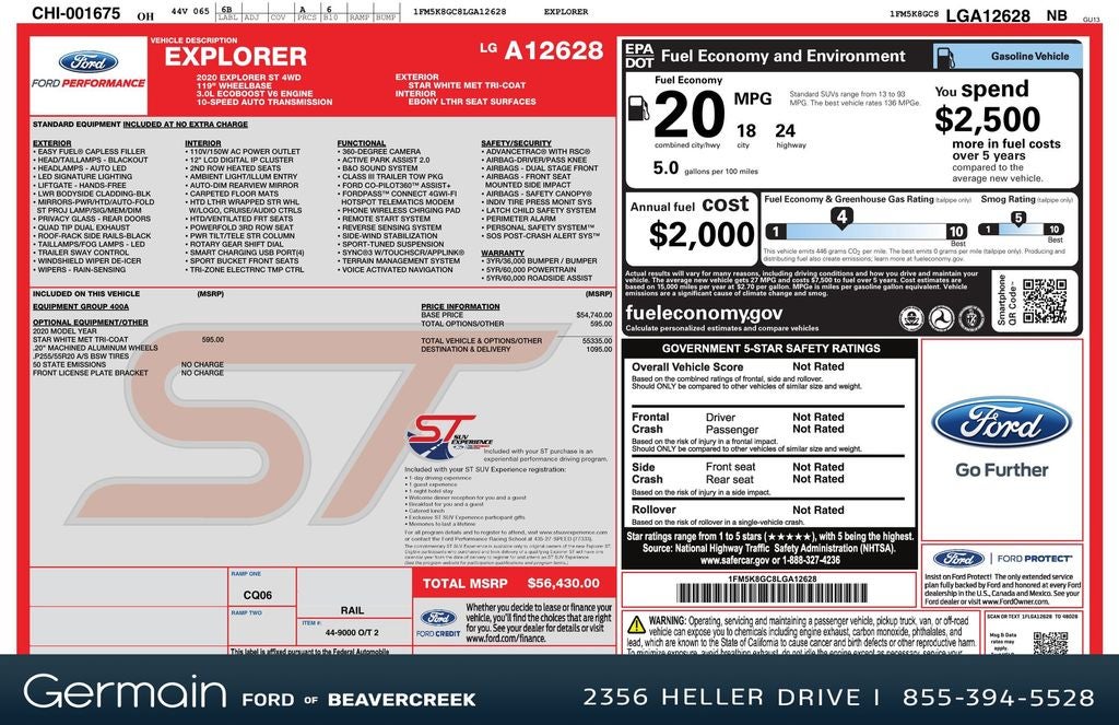 2020 Ford Explorer ST