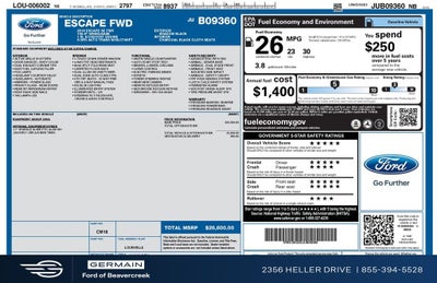 2018 Ford Escape SE