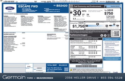 2025 Ford Escape Active