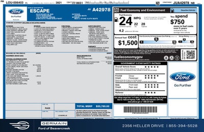 2018 Ford Escape SE