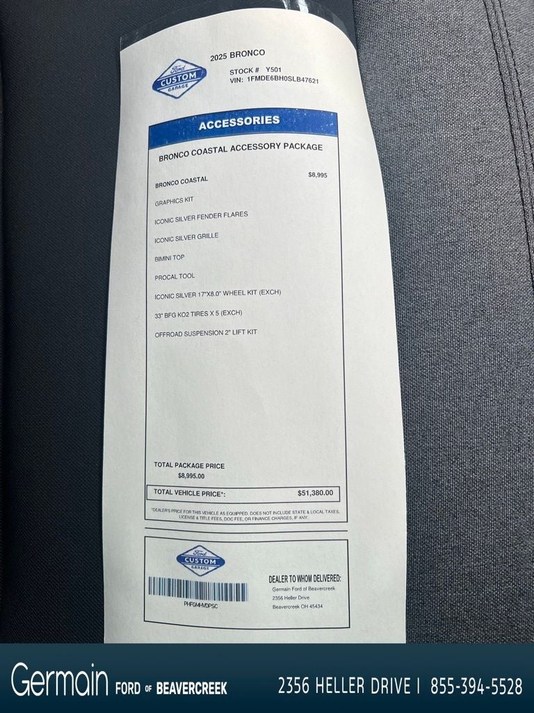 2025 Ford Bronco Base