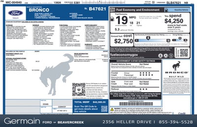 2025 Ford Bronco Base