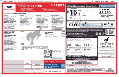 2024 Ford Bronco Raptor