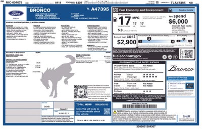 2026 Ford Bronco Heritage Edition