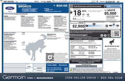 2025 Ford Bronco Outer Banks