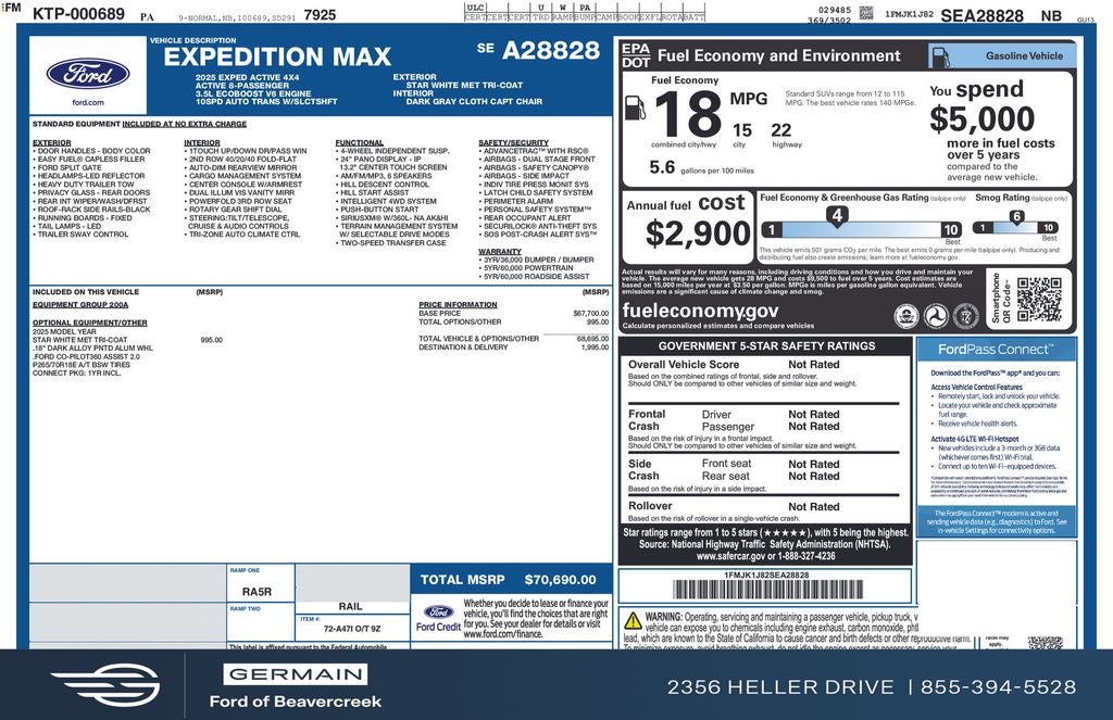 2025 Ford Expedition Max Active