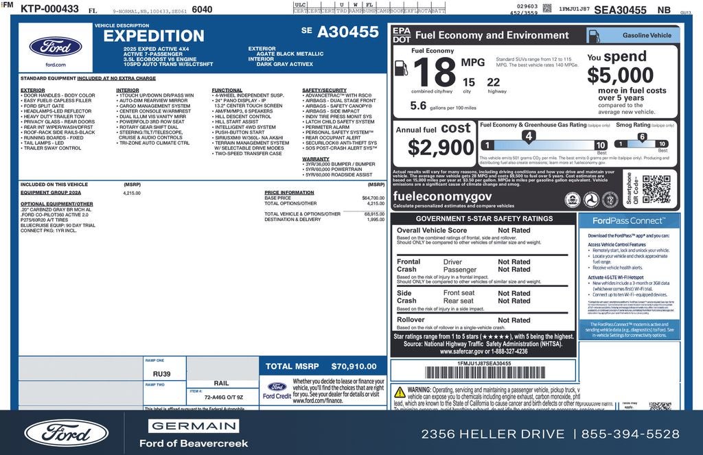 2025 Ford Expedition Active