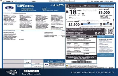 2025 Ford Expedition Platinum