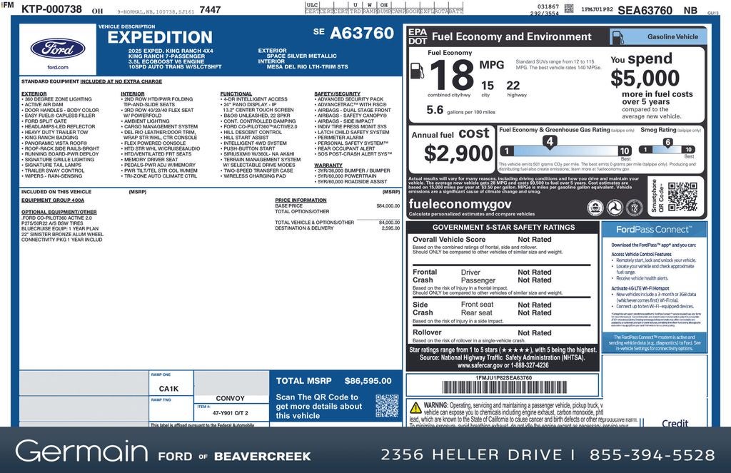 2025 Ford Expedition King Ranch