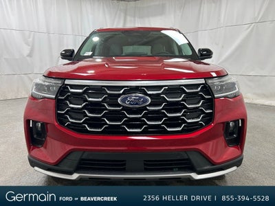 2026 Ford Explorer Platinum