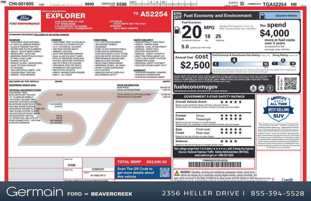 2026 Ford Explorer ST