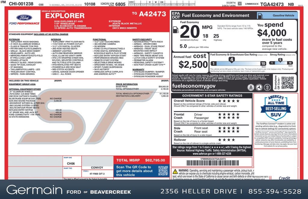 2026 Ford Explorer ST