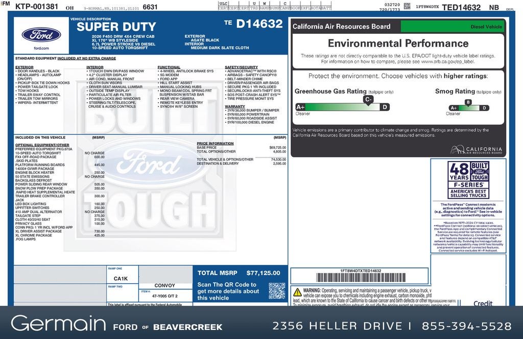 2026 Ford F-450SD XL DRW