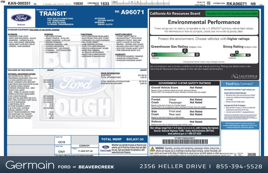 2024 Ford Transit-250 Base