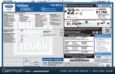 2019 Ford Ranger XLT
