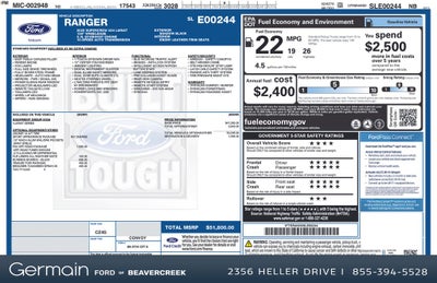 2025 Ford Ranger Lariat