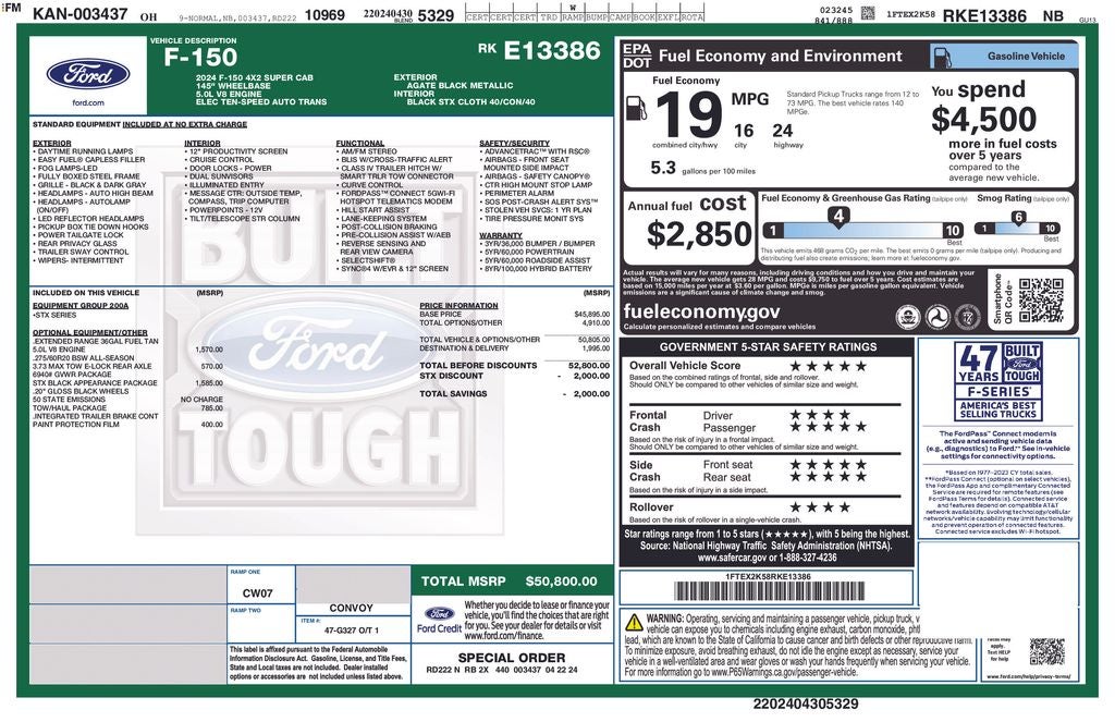 2024 Ford F-150 STX
