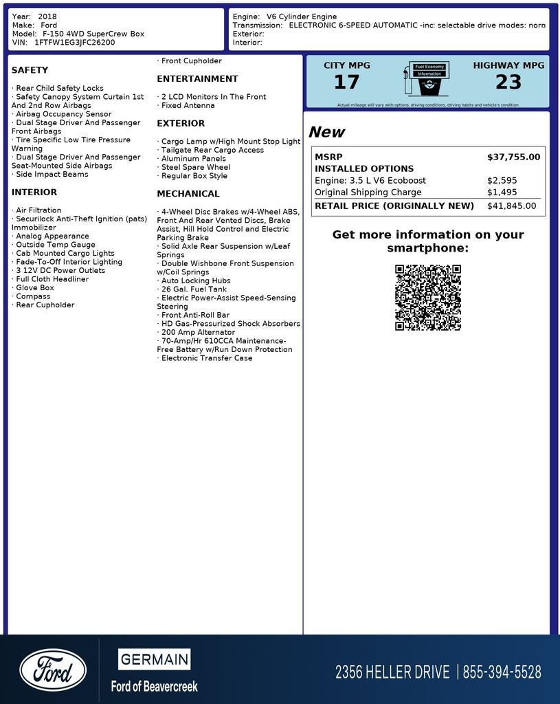 2018 Ford F-150 King Ranch
