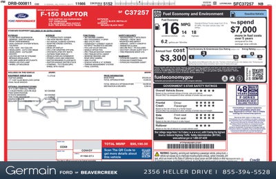 2025 Ford F-150 Raptor
