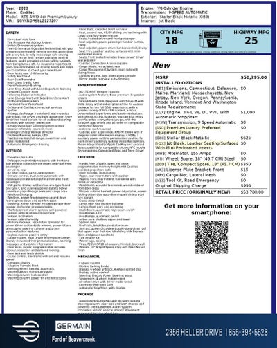 2020 Cadillac XT5 Premium Luxury