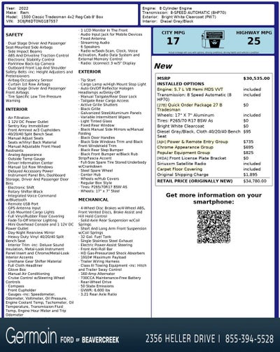 2022 RAM 1500 Classic Tradesman