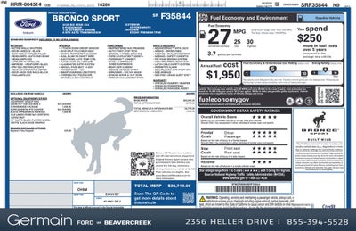 2025 Ford Bronco Sport Big Bend