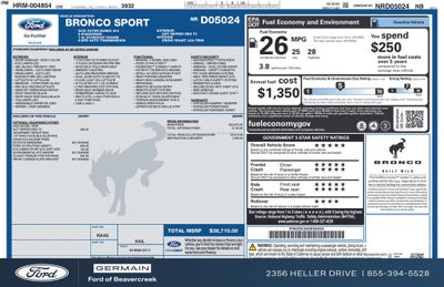 2022 Ford Bronco Sport Outer Banks