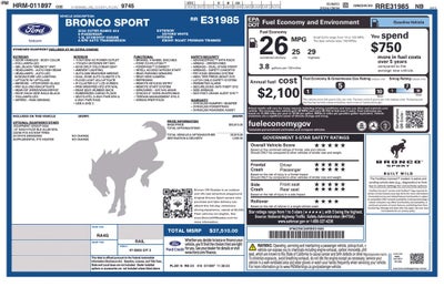 2024 Ford Bronco Sport Outer Banks