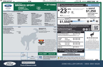 2022 Ford Bronco Sport Badlands